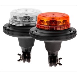 Girofar auto LED de mica inaltime - Prindere cap de bara DIN POLE